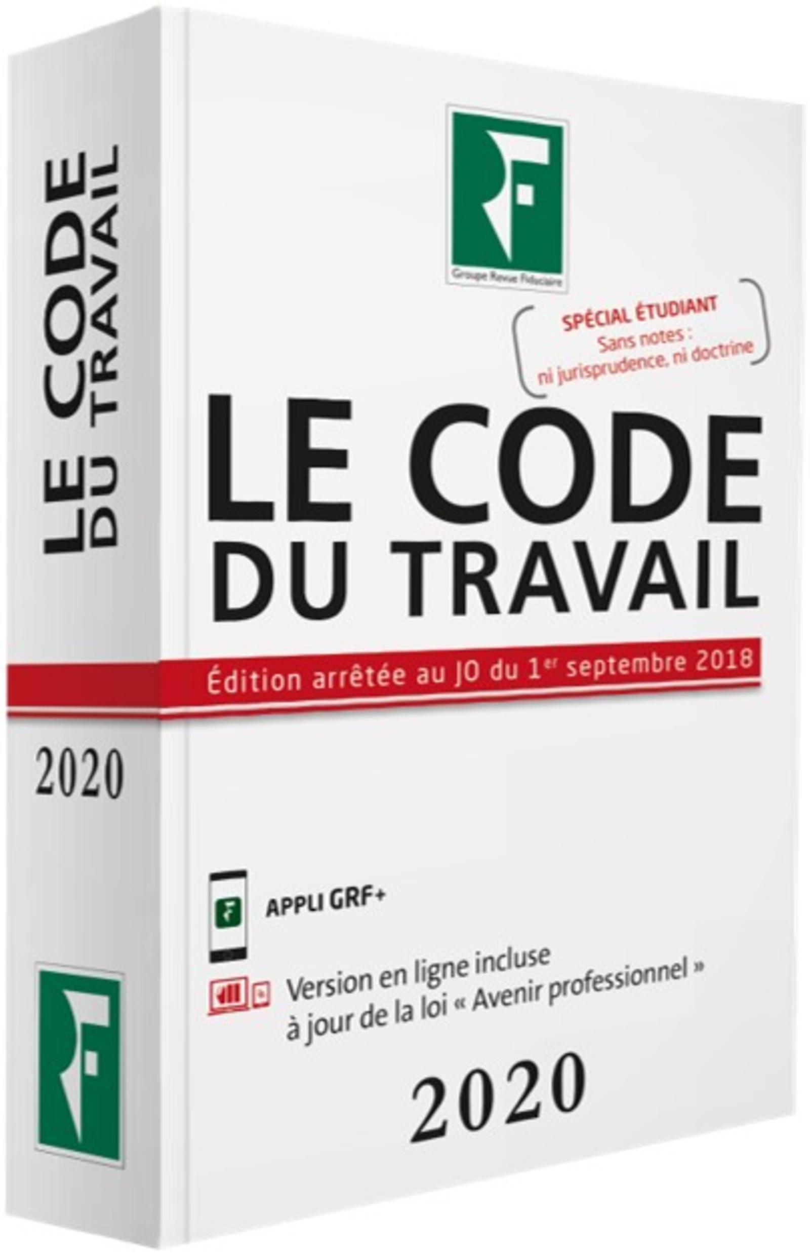 Le code du Travail 2020