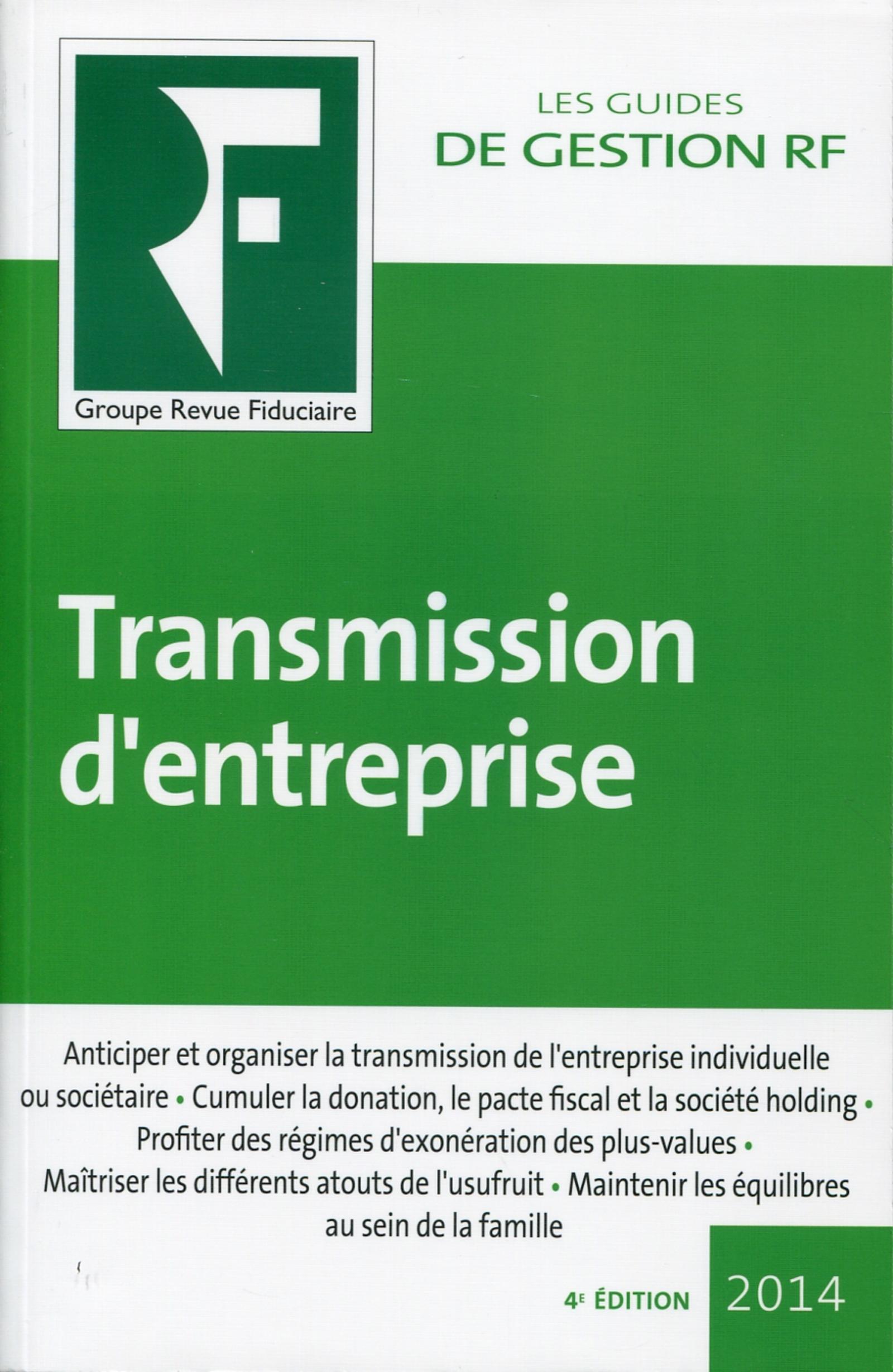 TRANSMISSION D ENTREPRISE