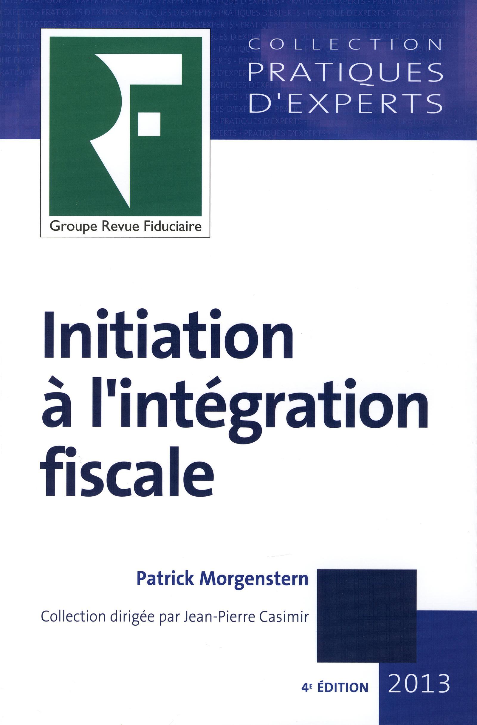 Initiation à l'intégration fiscale