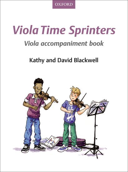 KATHY & DAVID BLACKWELL : VIOLA TIME SPRINTERS - VIOLA ACCOMPANIMENT BOOK