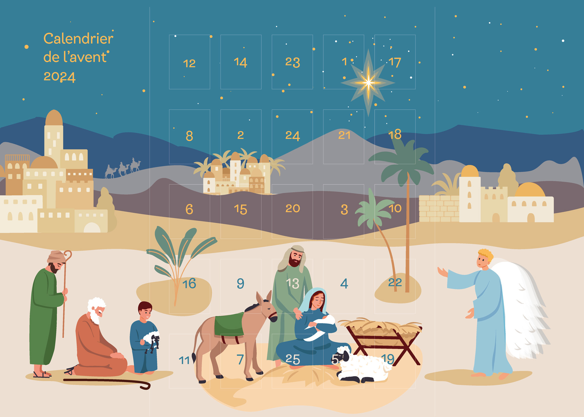 Le calendrier d'Avent des familles