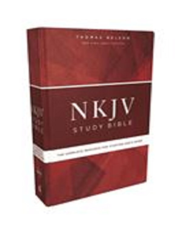 NKJV Study Bible, Hardcover, Comfort Print