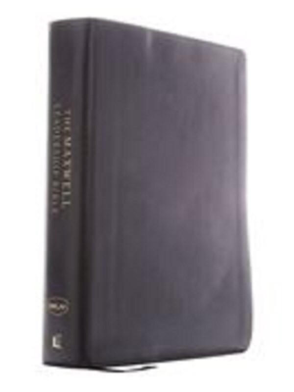 NKJV, Maxwell Leadership Bible, Third Edition, Leathersoft, Black, Comfort Print