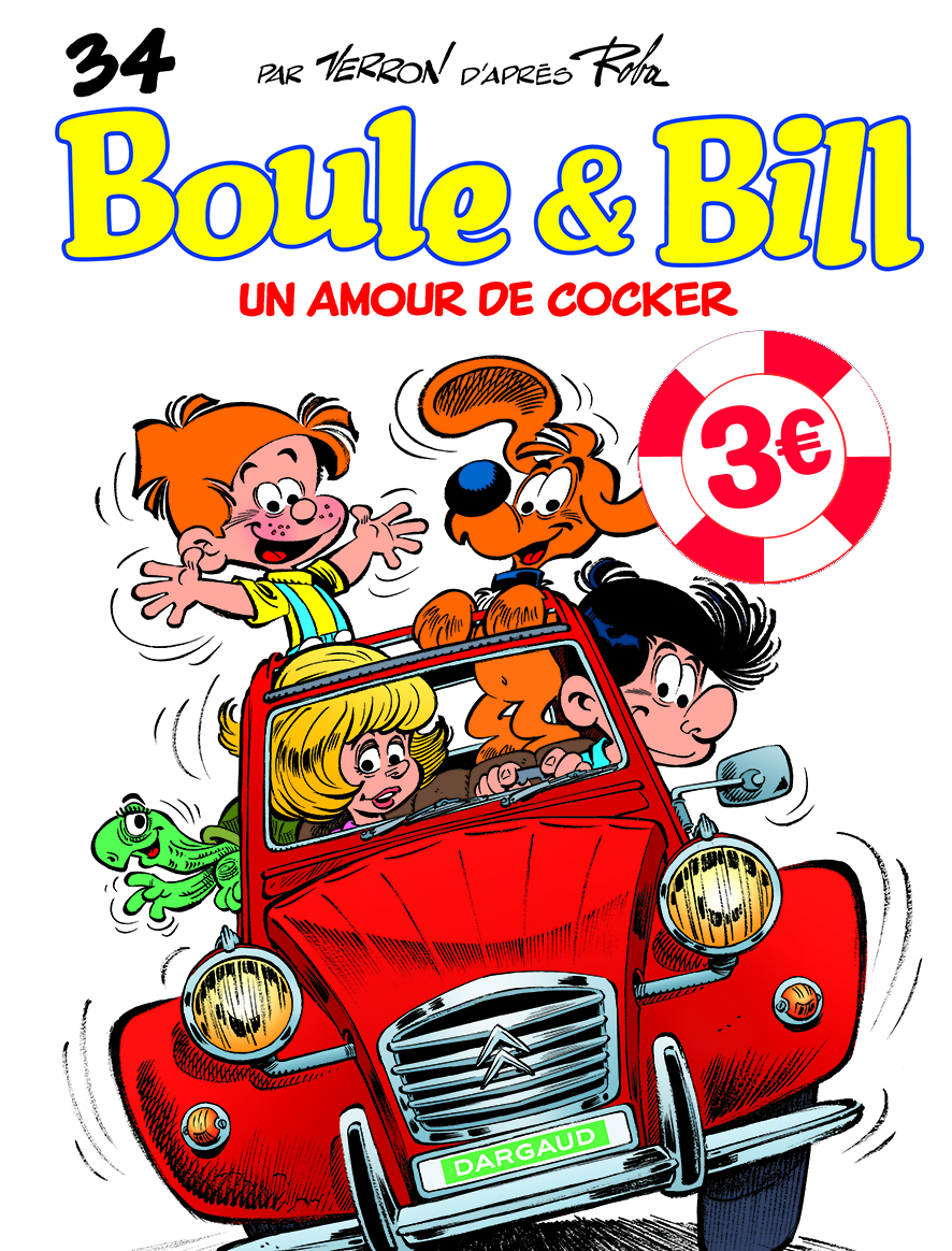 Boule & Bill - Tome 34 - Un amour de cocker / Edition spéciale (OPÉ ÉTÉ 2021)