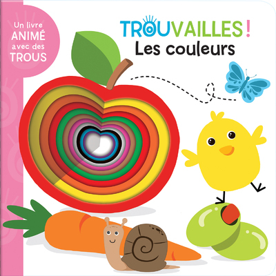 Les couleurs - Livre à trous dès 18 mois