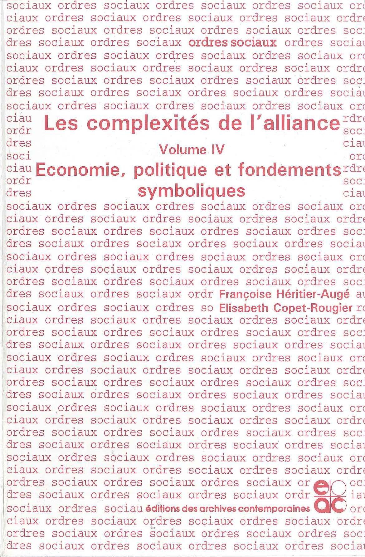 Les complexités de l'alliance - Tome IV