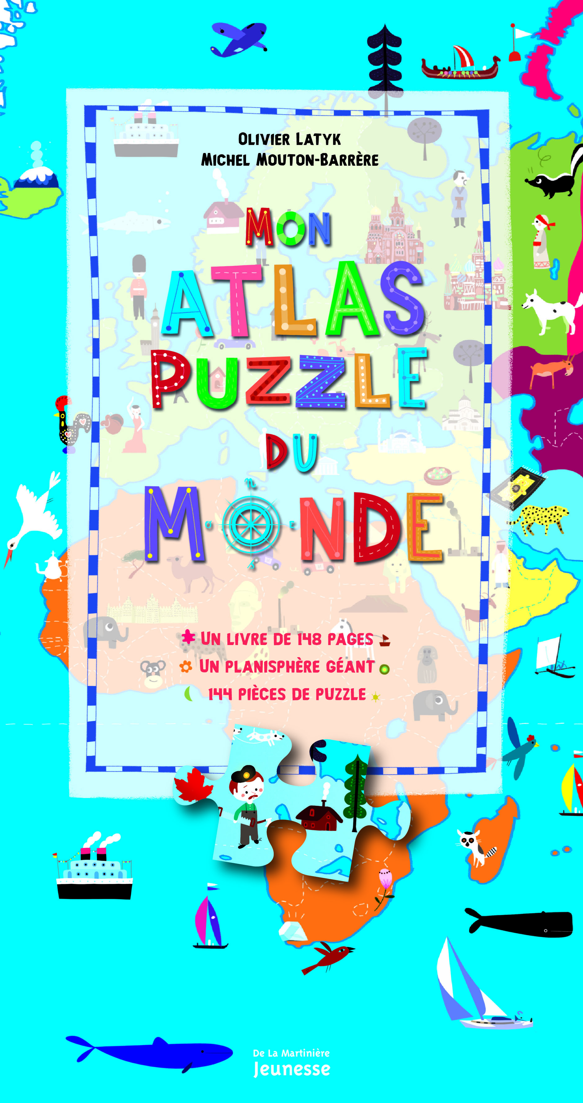 Mon atlas puzzle du monde
