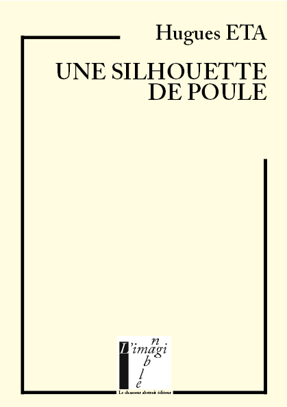 Une silhouette de poule