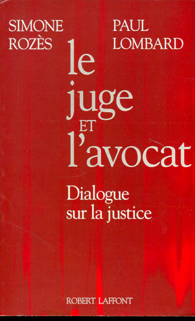 Le juge et l'avocat