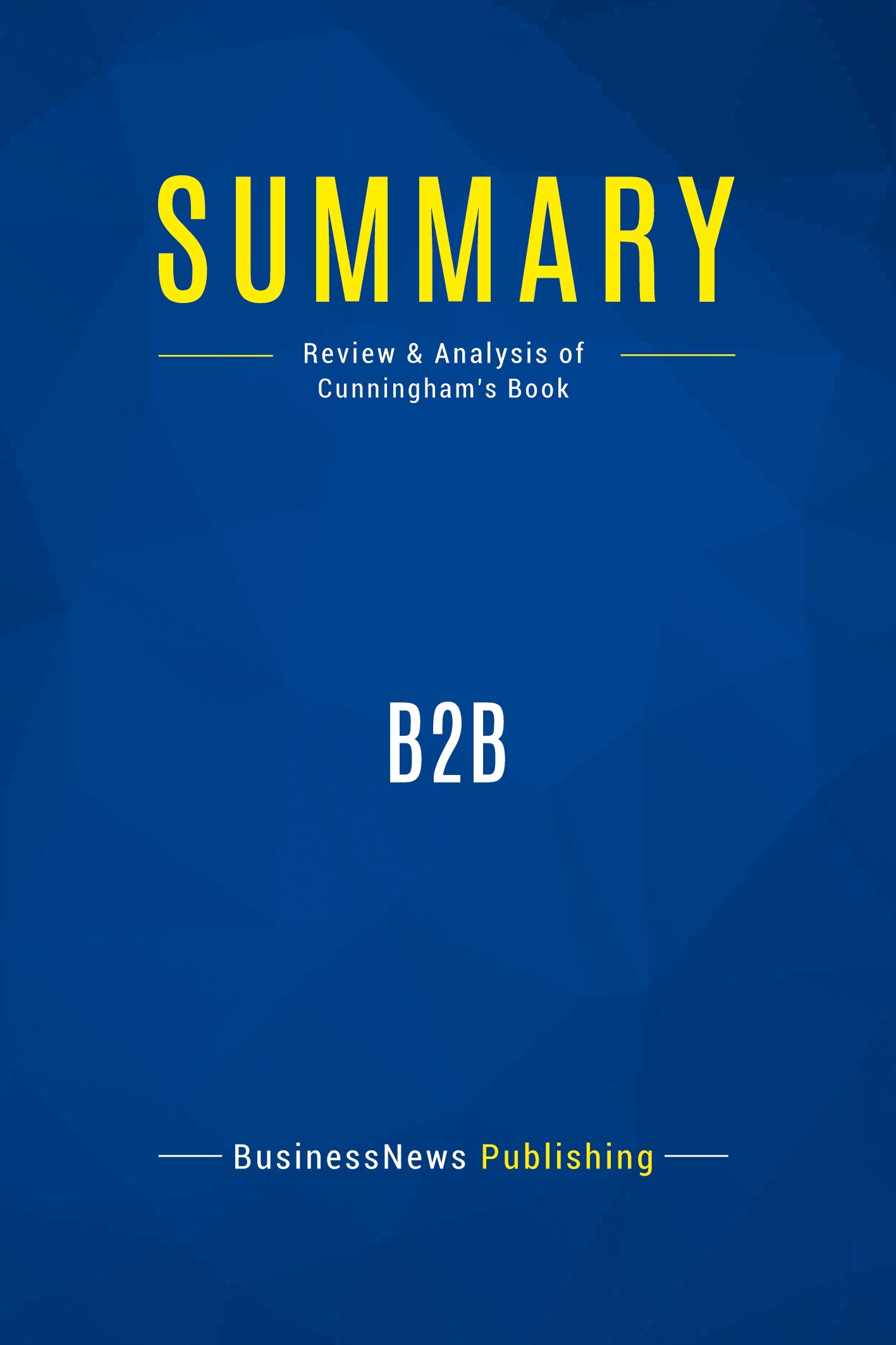 Summary: B2B