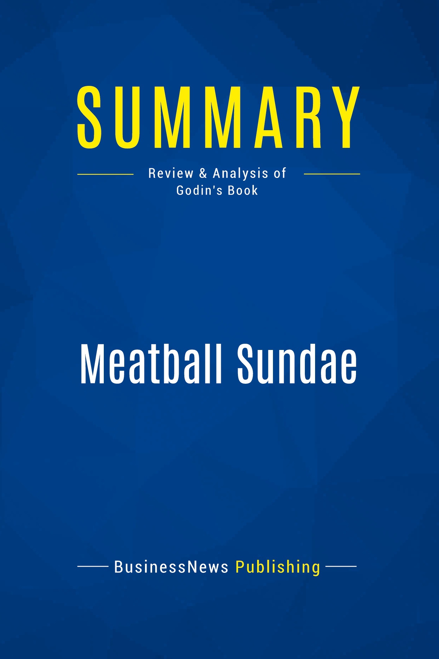 Summary: Meatball Sundae