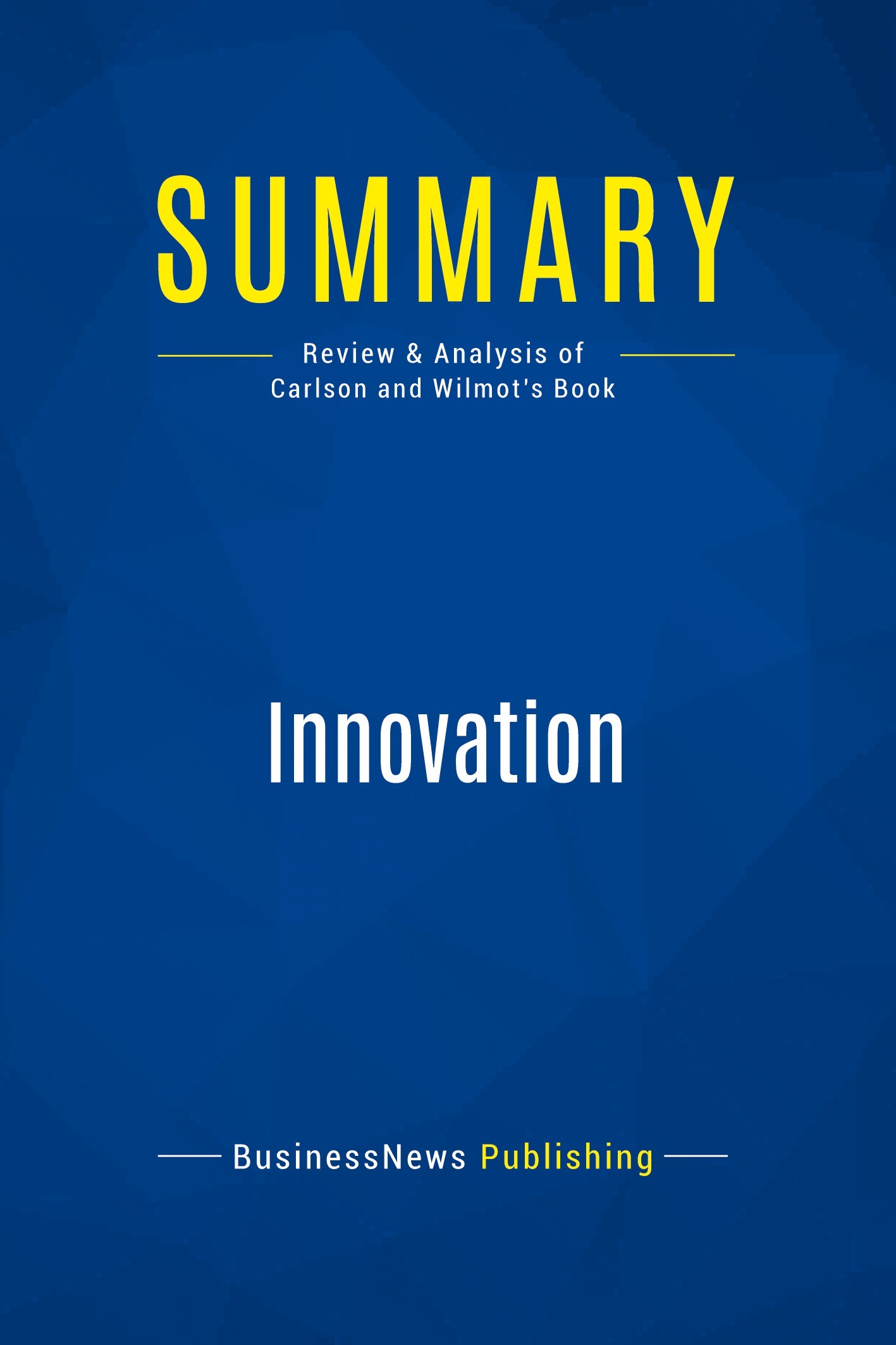 Summary: Innovation