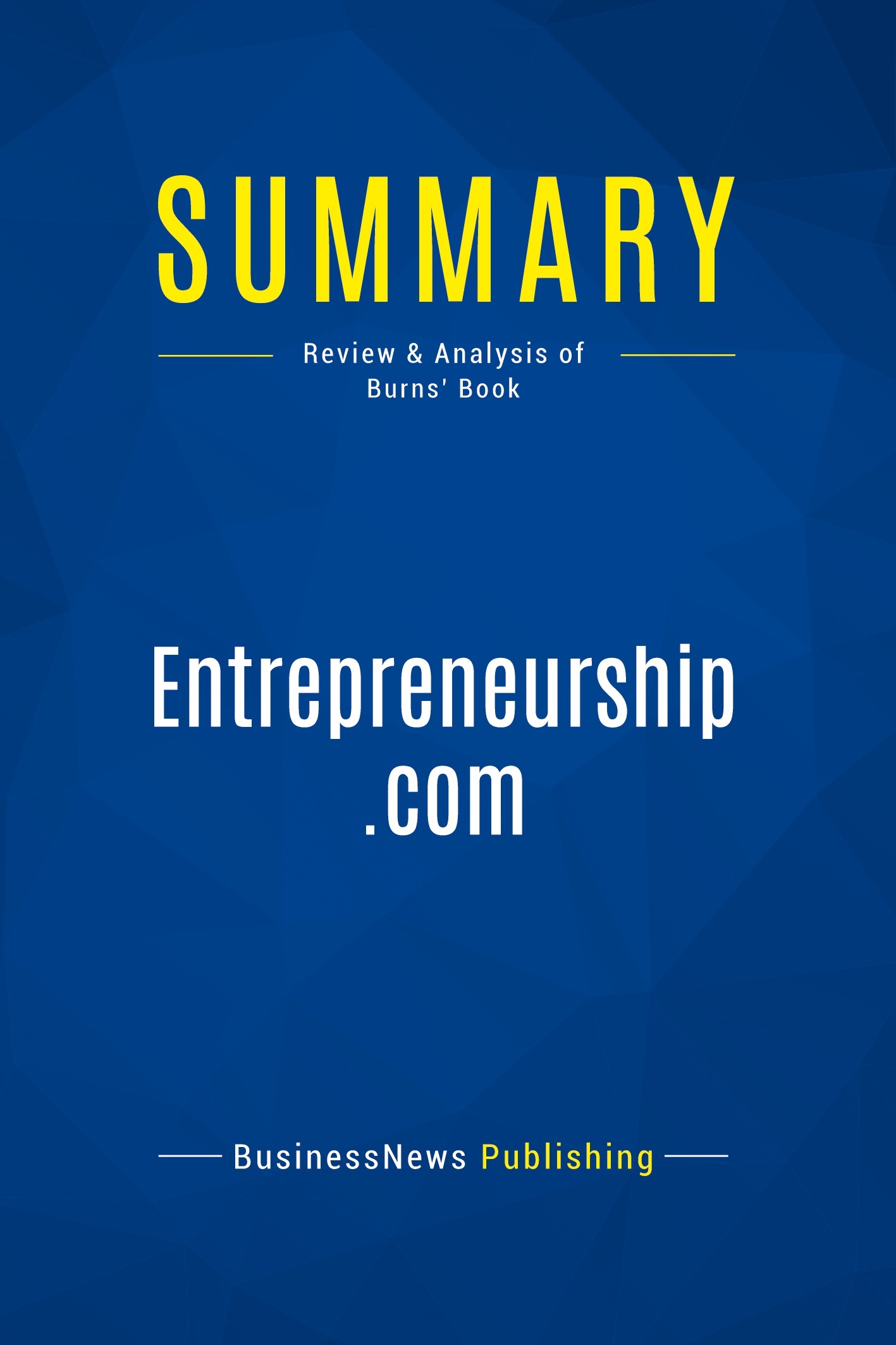 Summary: Entrepreneurship.com