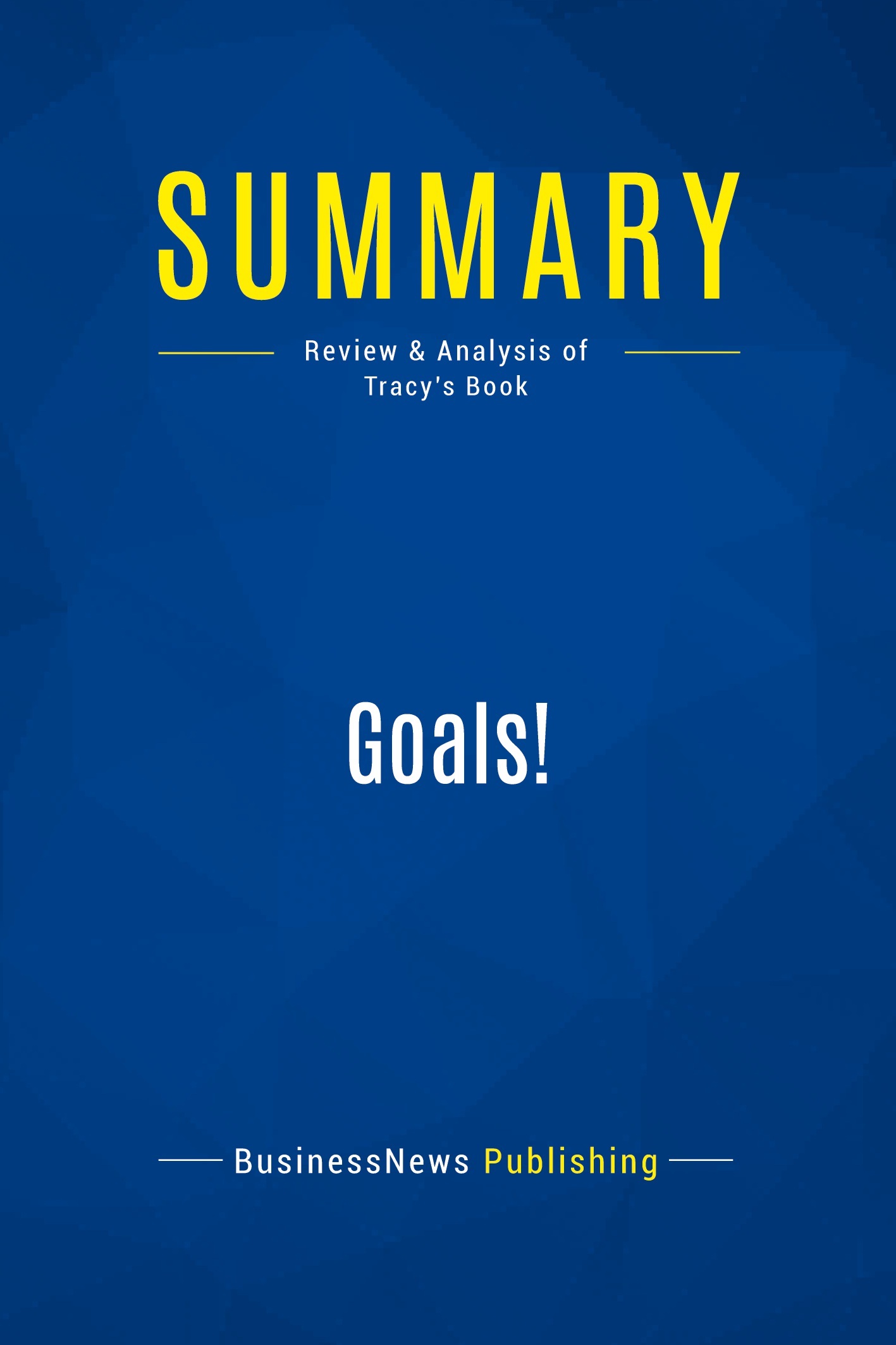 Summary: Goals!