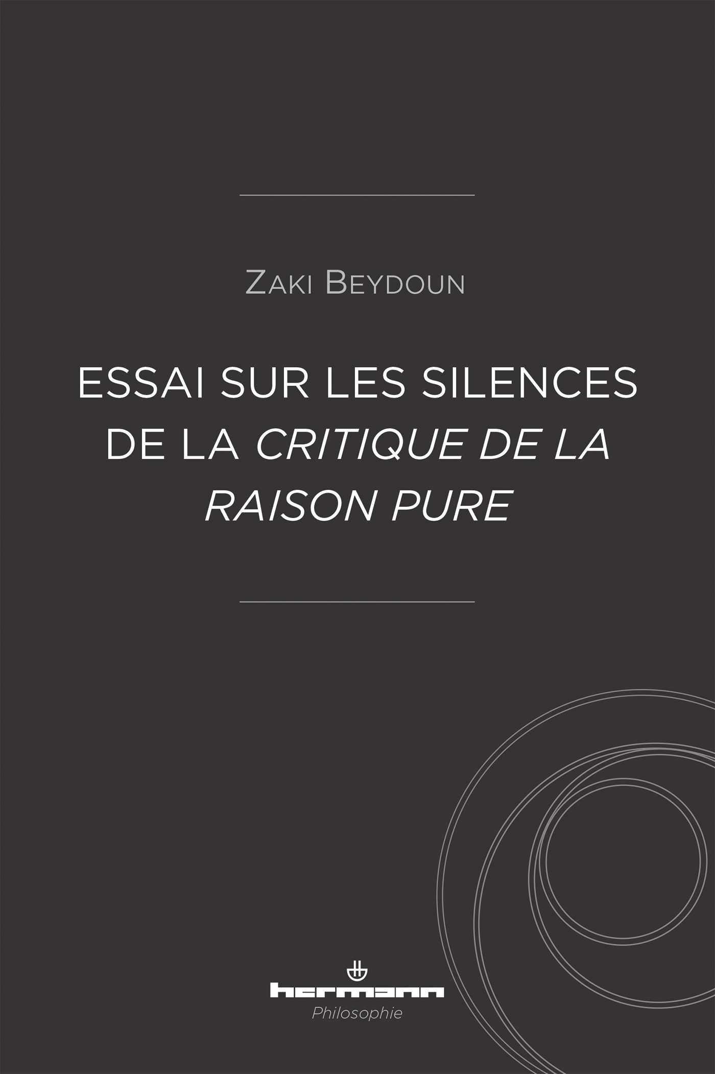 Essai sur les silences de la Critique de la raison pure