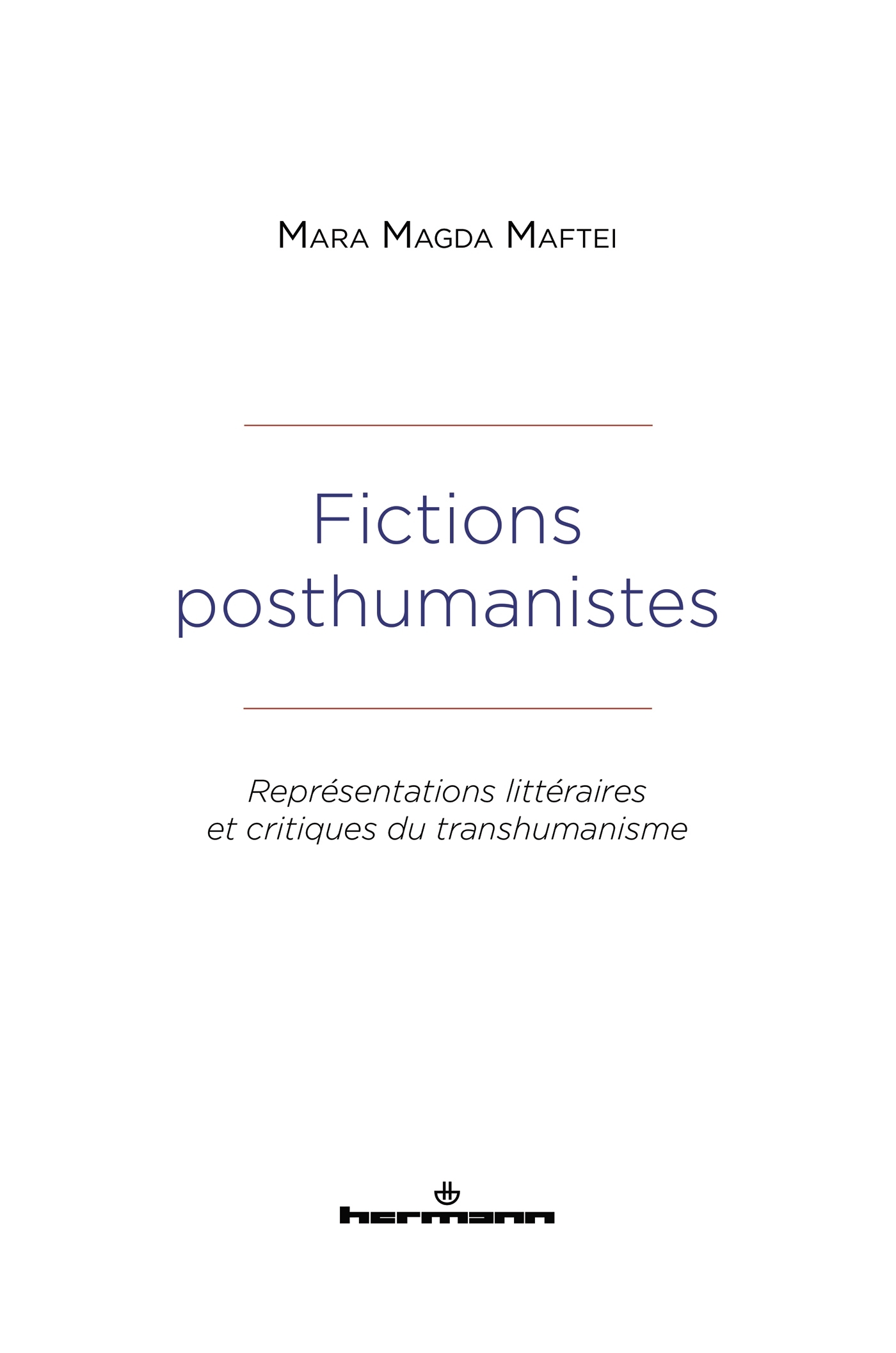 Fictions posthumanistes