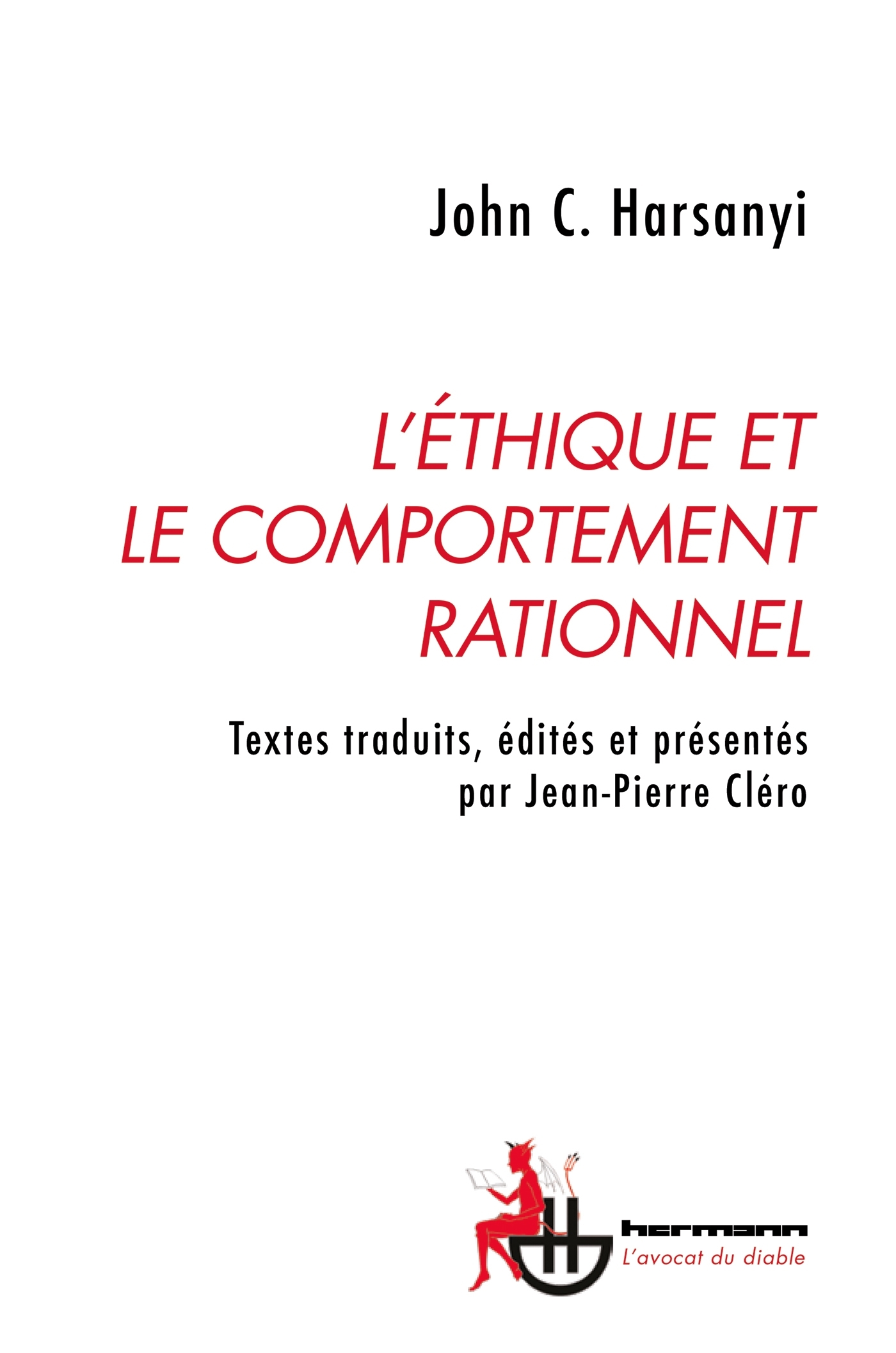 L'éthique et le comportement rationnel