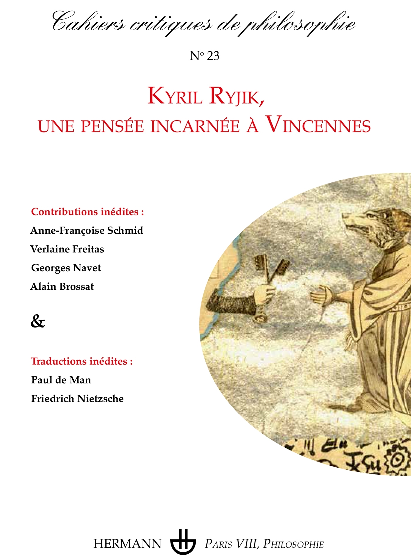 Cahiers critiques de philosophie n° 23