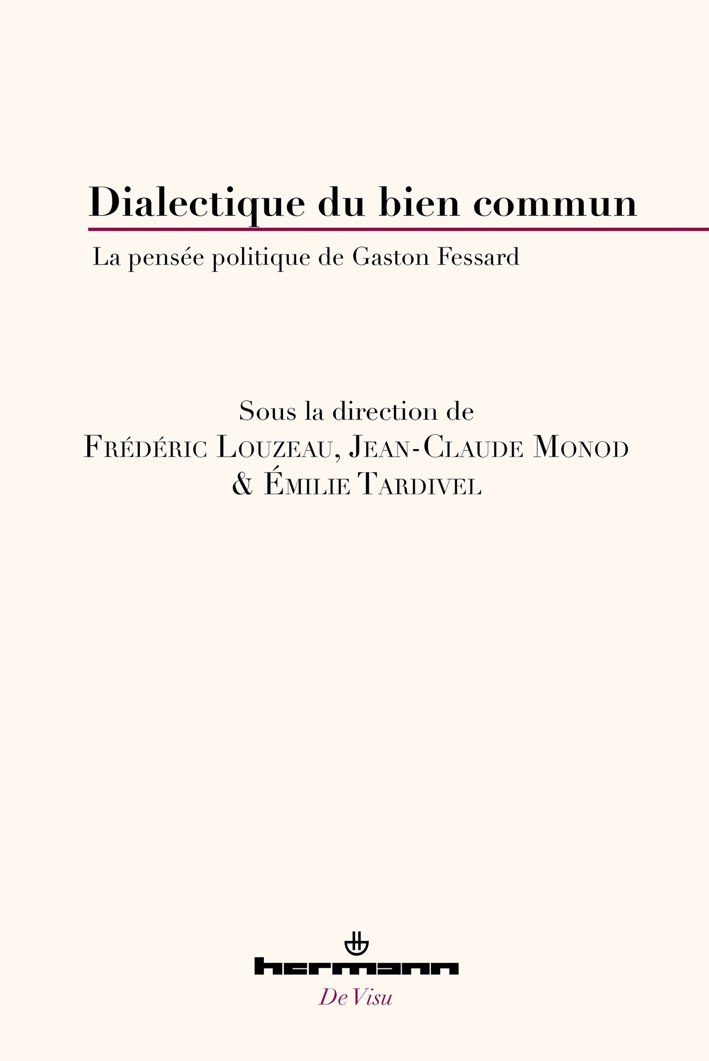 Dialectique du bien commun