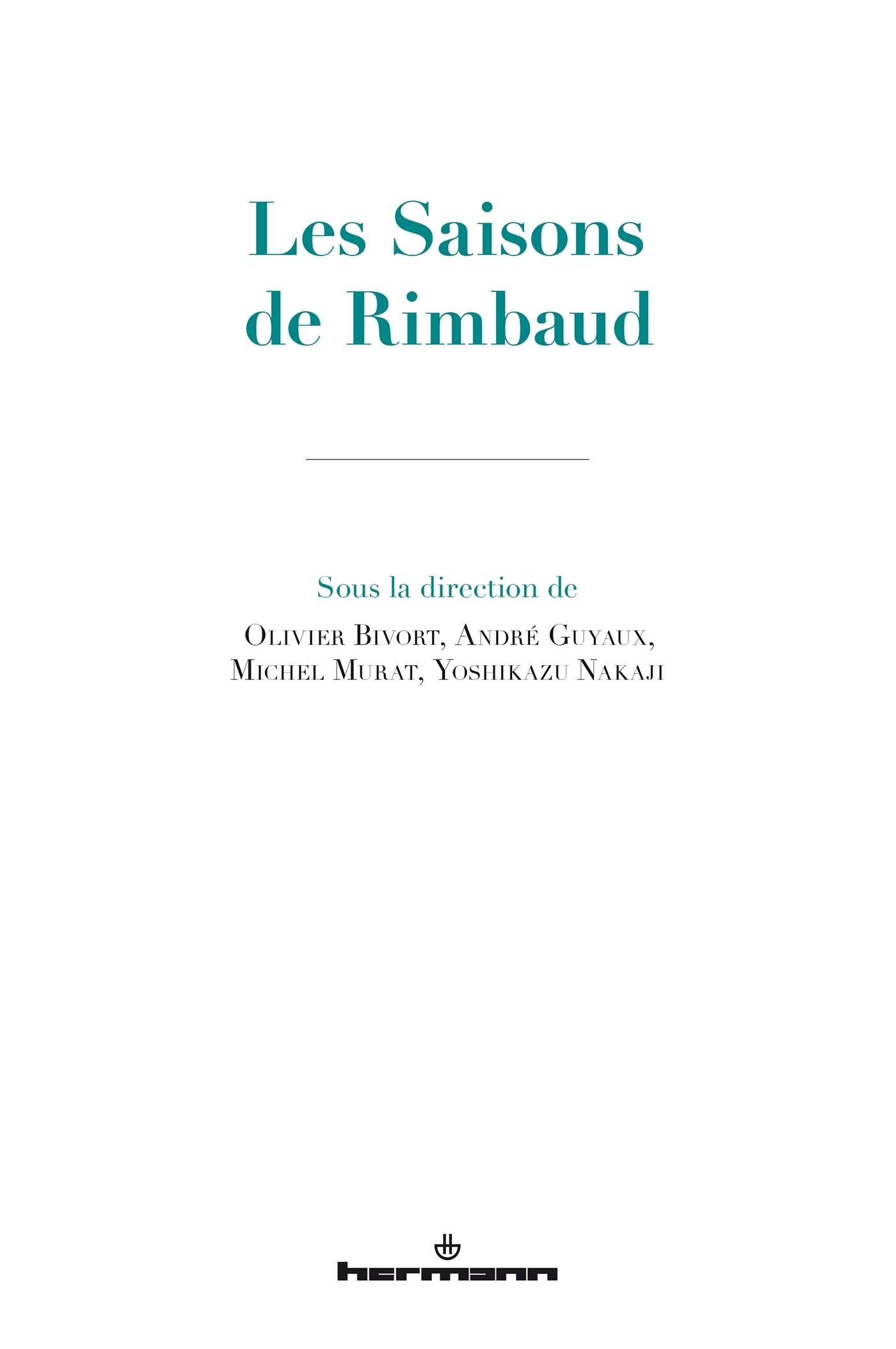 Les Saisons de Rimbaud