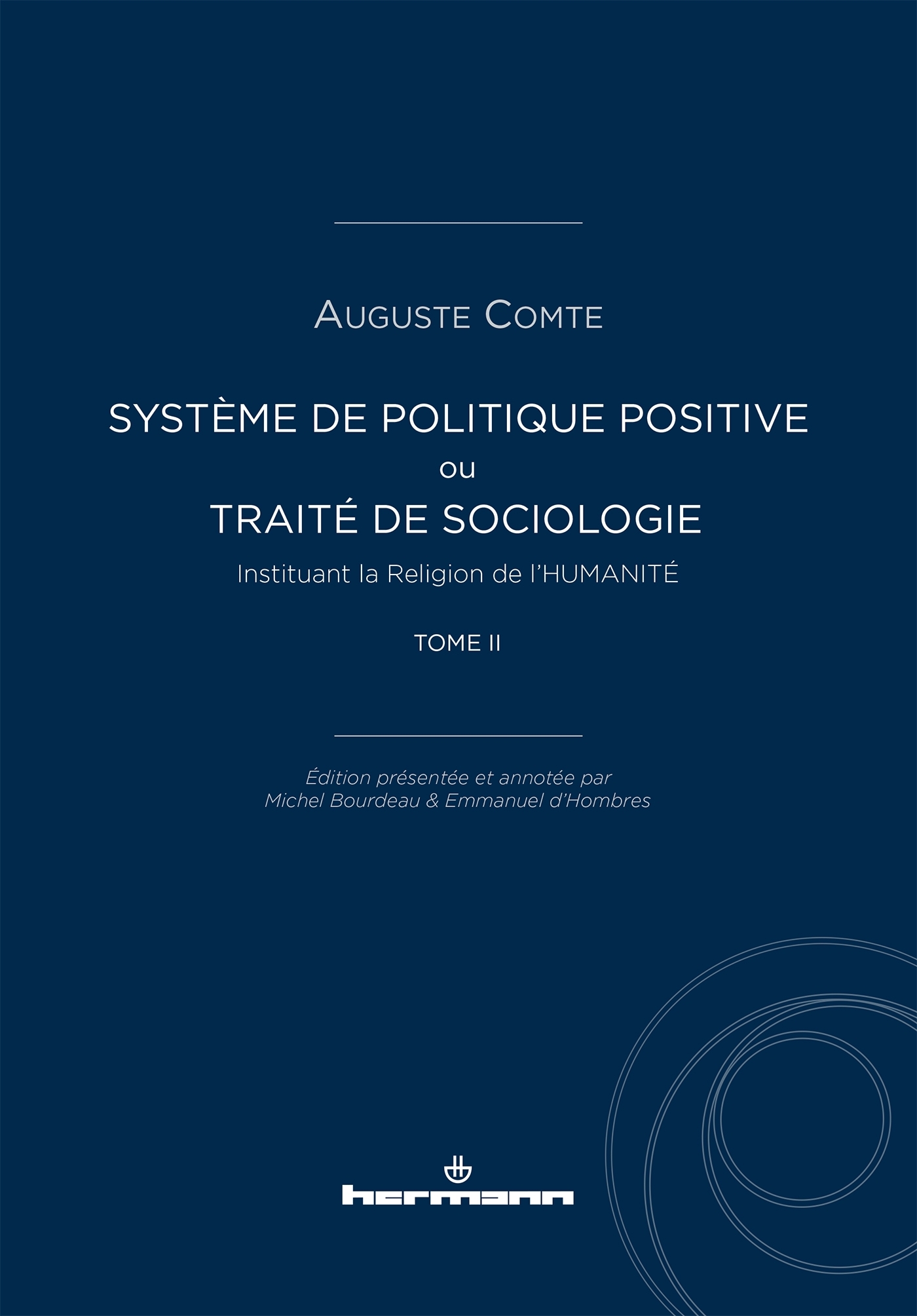 Système de politique positive, tome II