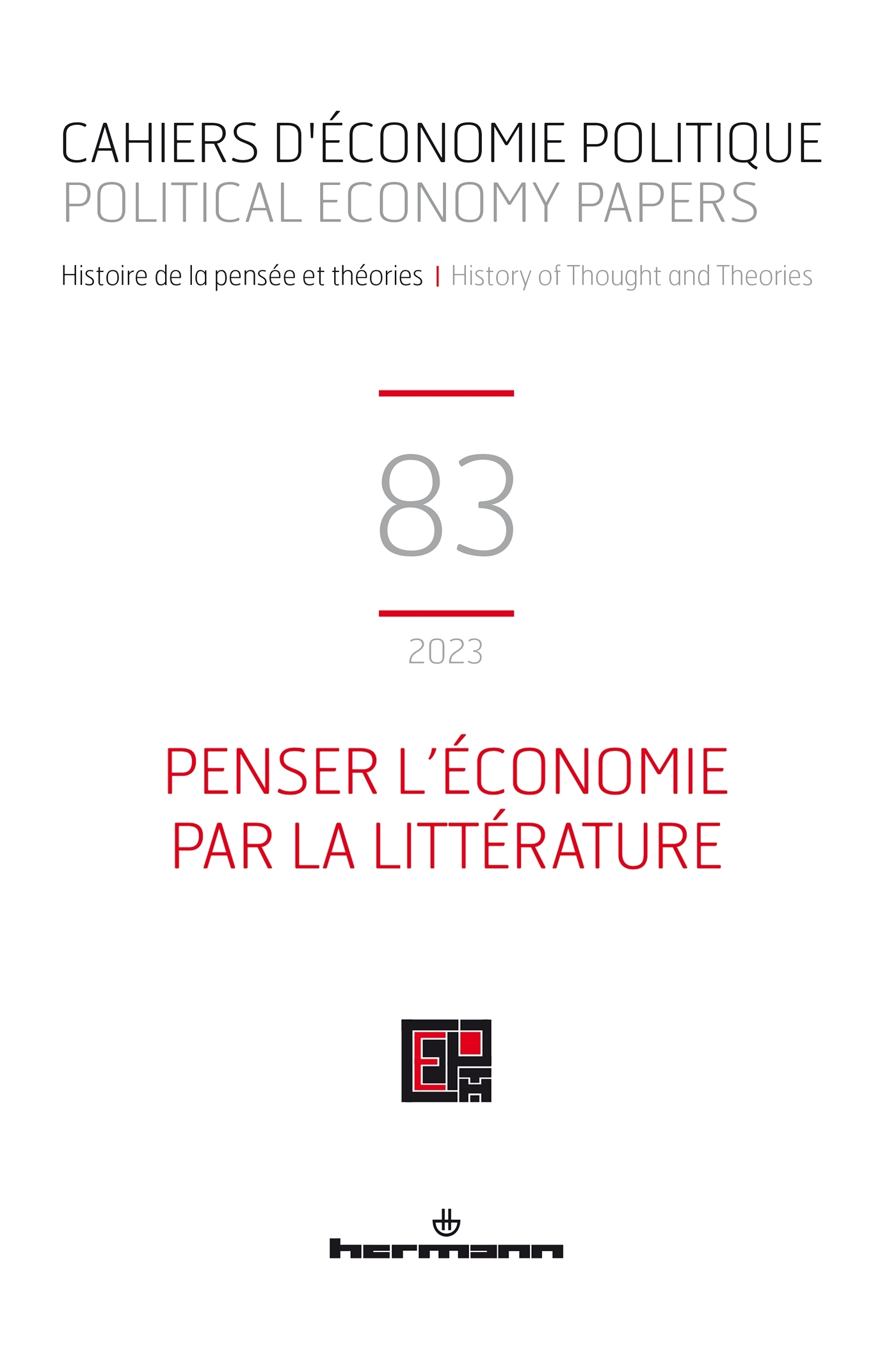 Cahiers d'économie politique n° 83