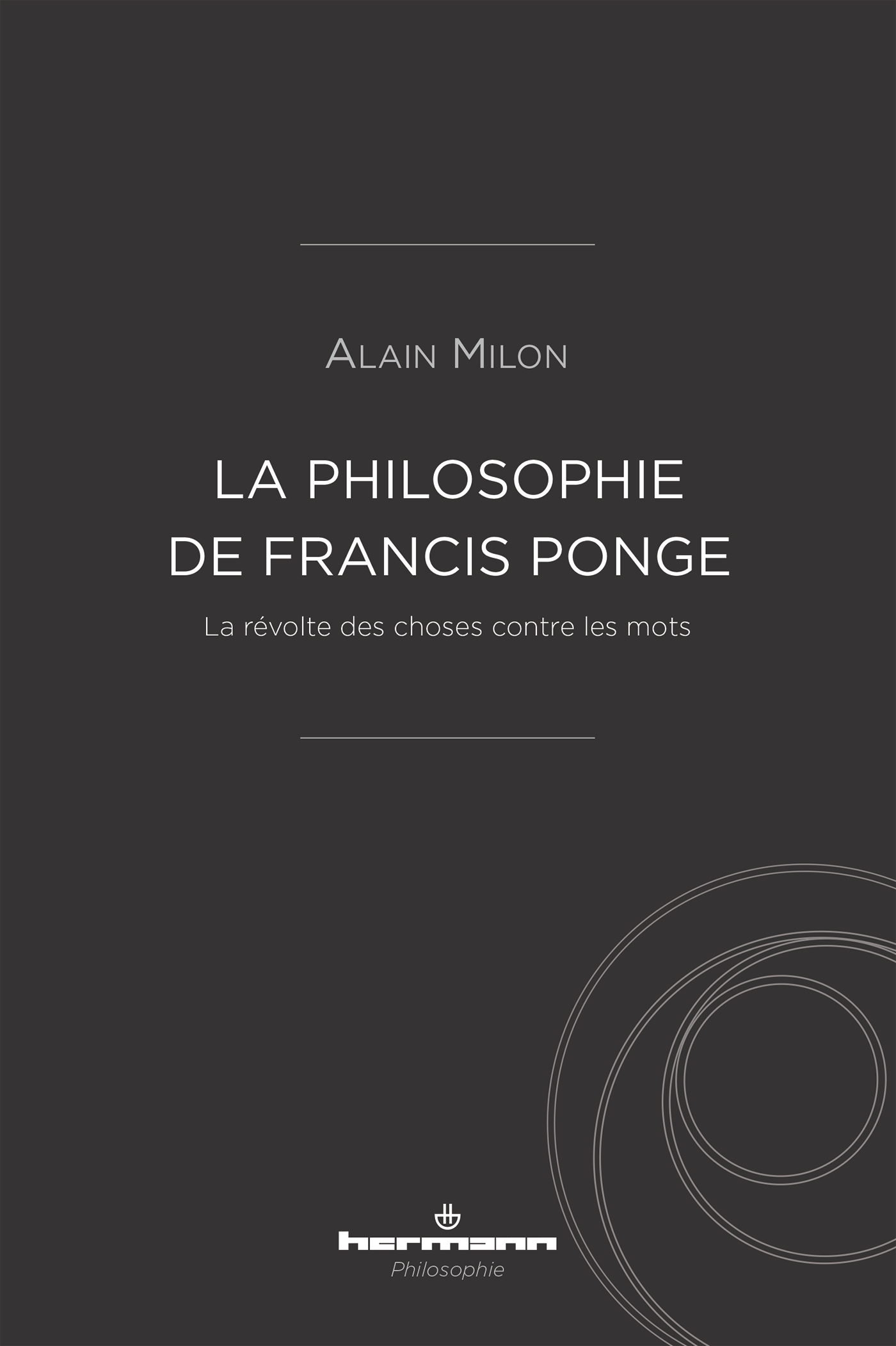 La philosophie de Francis Ponge