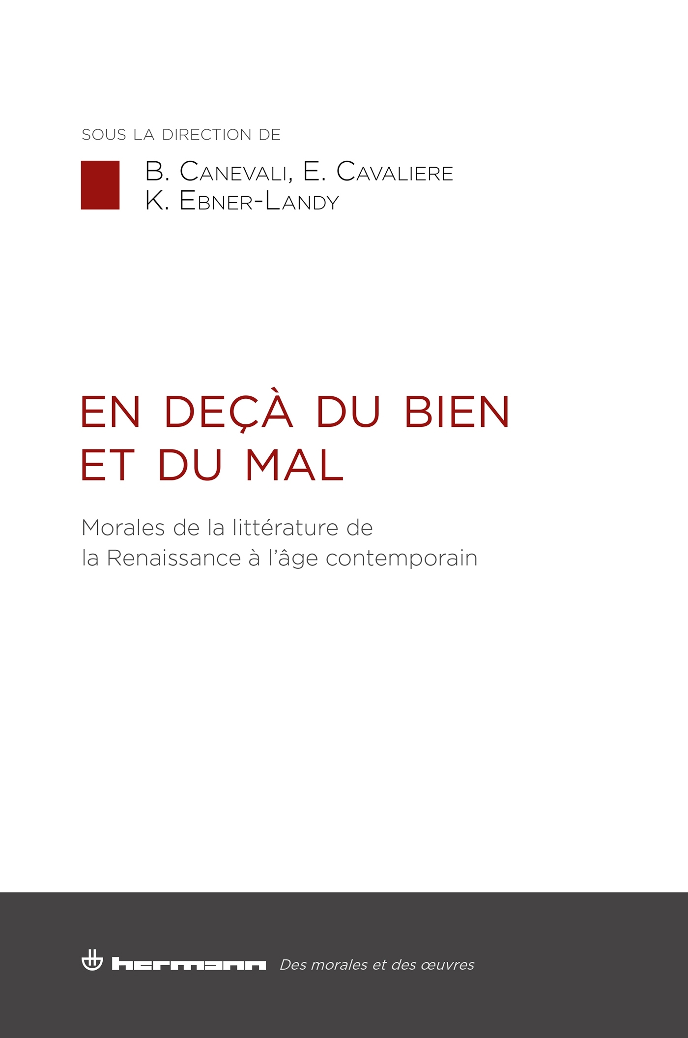 En deçà du bien et du mal