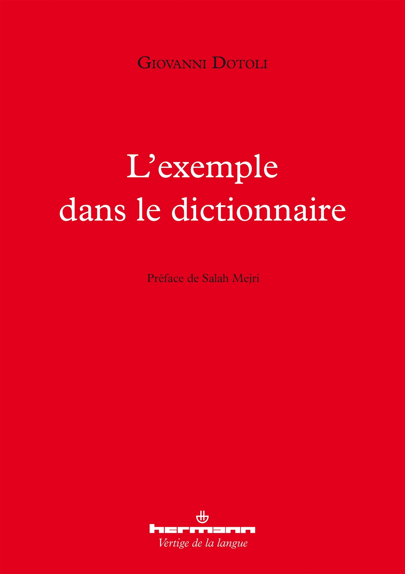 L'exemple dans le dictionnaire