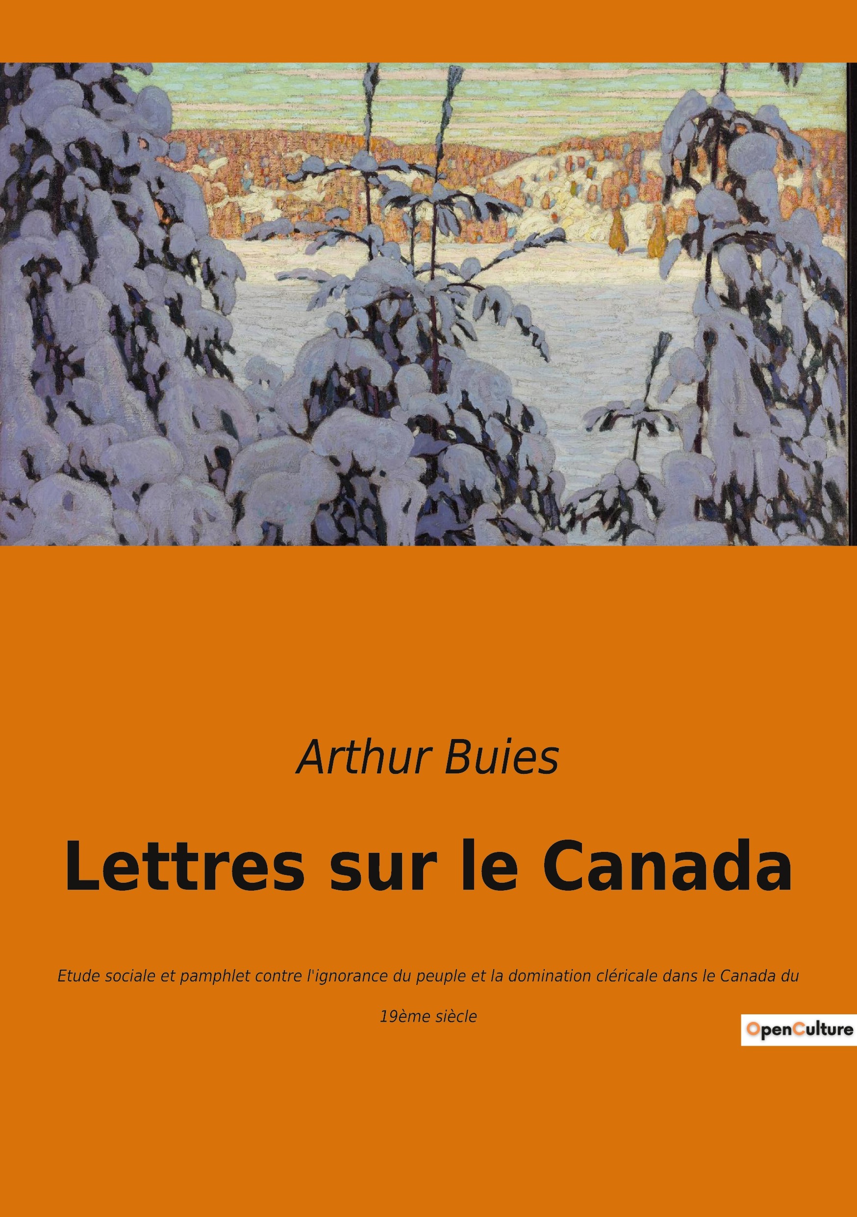 Lettres sur le Canada