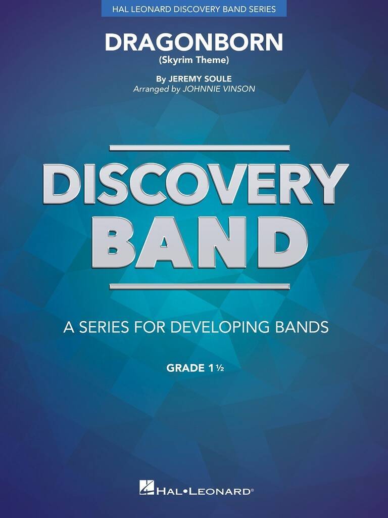 JEREMY SOULE : DRAGONBORN (SKYRIM THEME) - CONDUCTEUR ET PARTIES