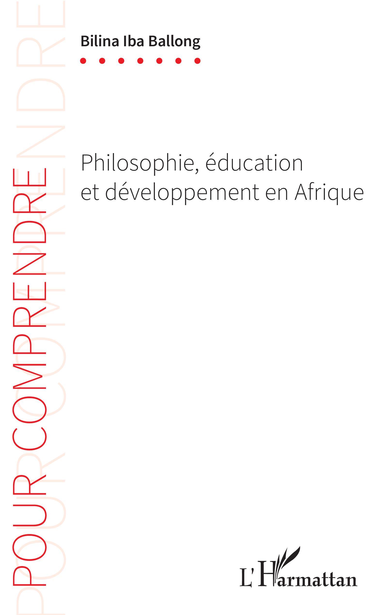 Philosophie, éducation et développement en Afrique