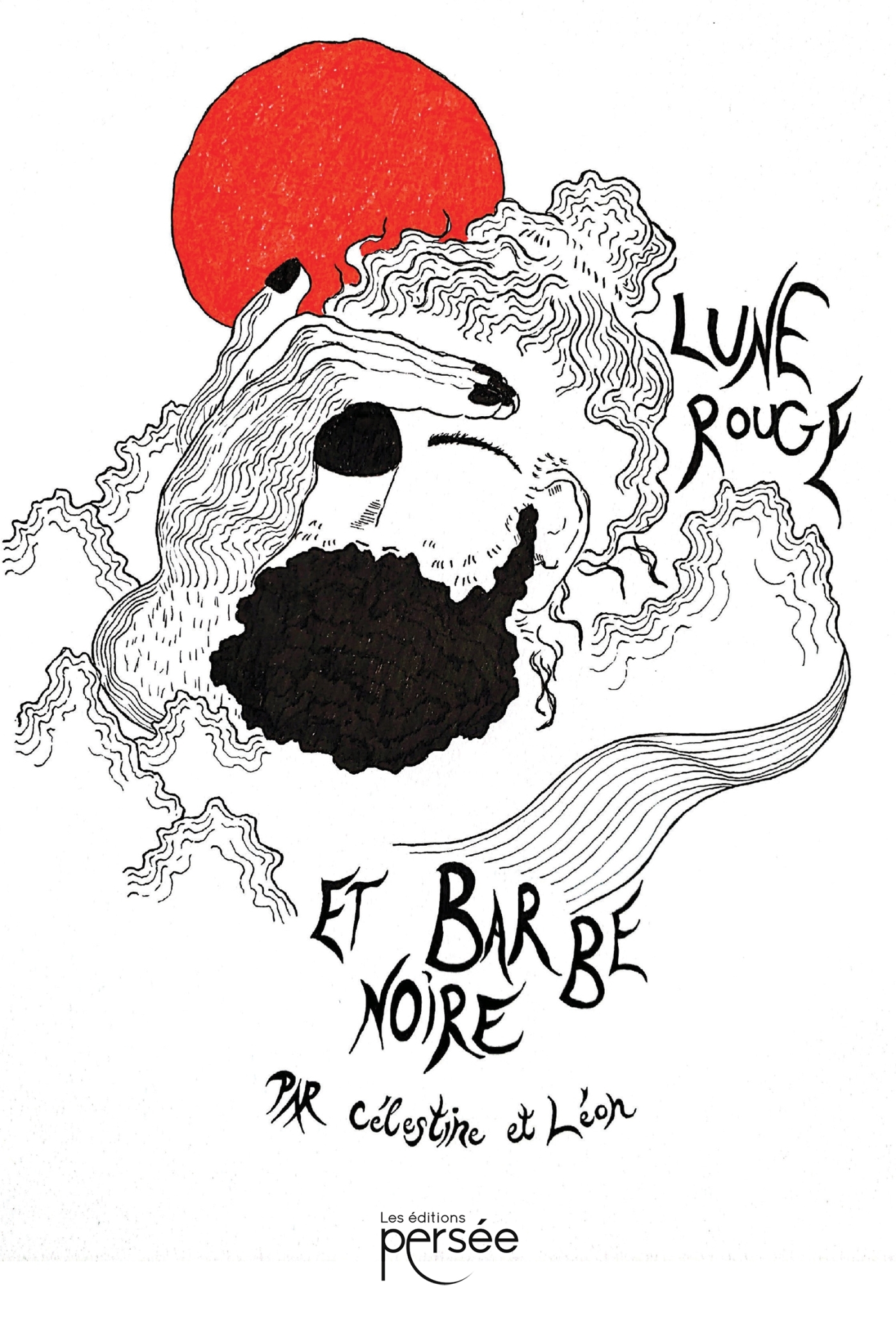 Lune rouge et barbe noire