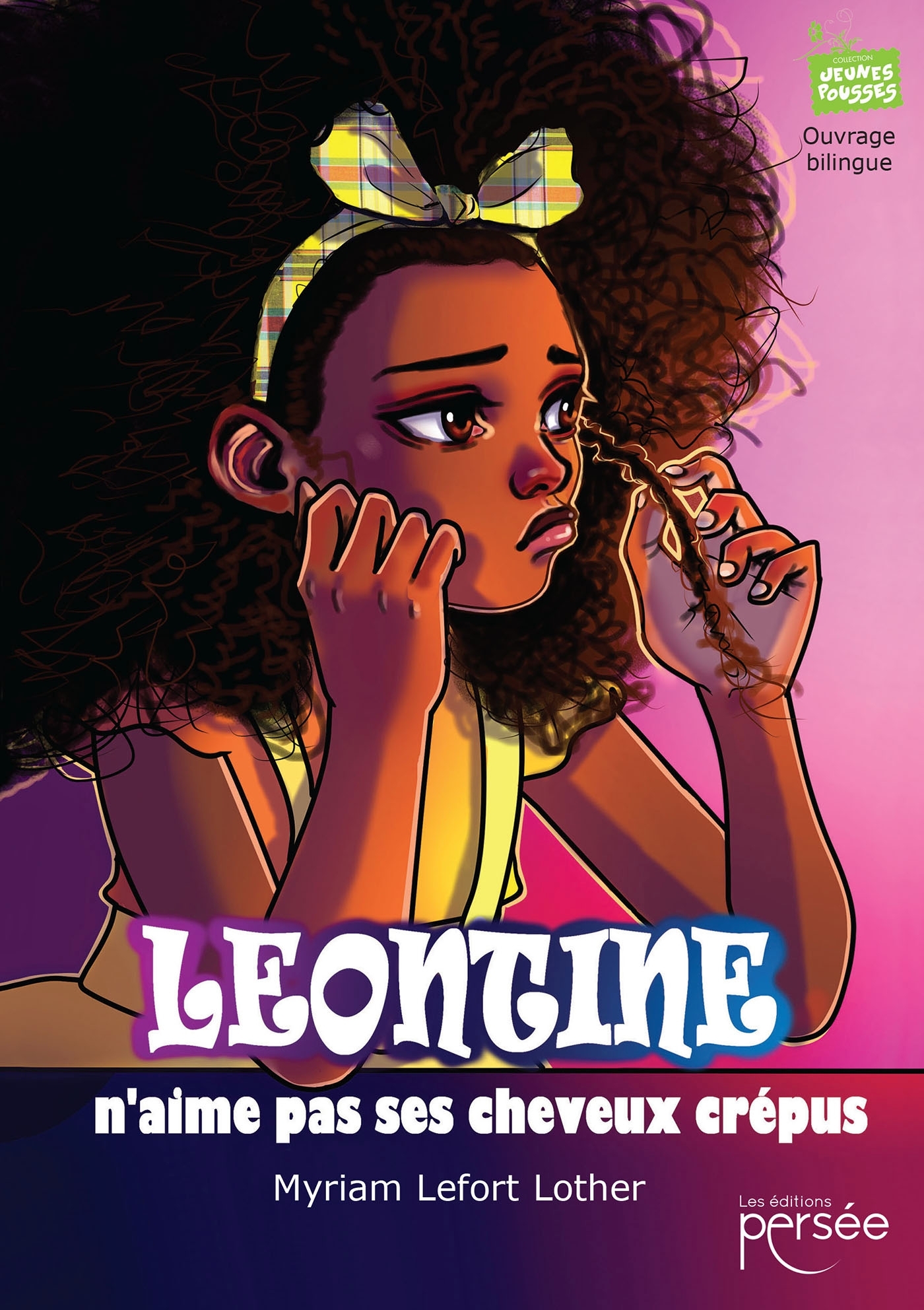 Léontine n'aime pas ses cheveux crépus