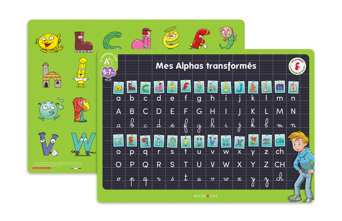 Mon sous-main des alphas transformes