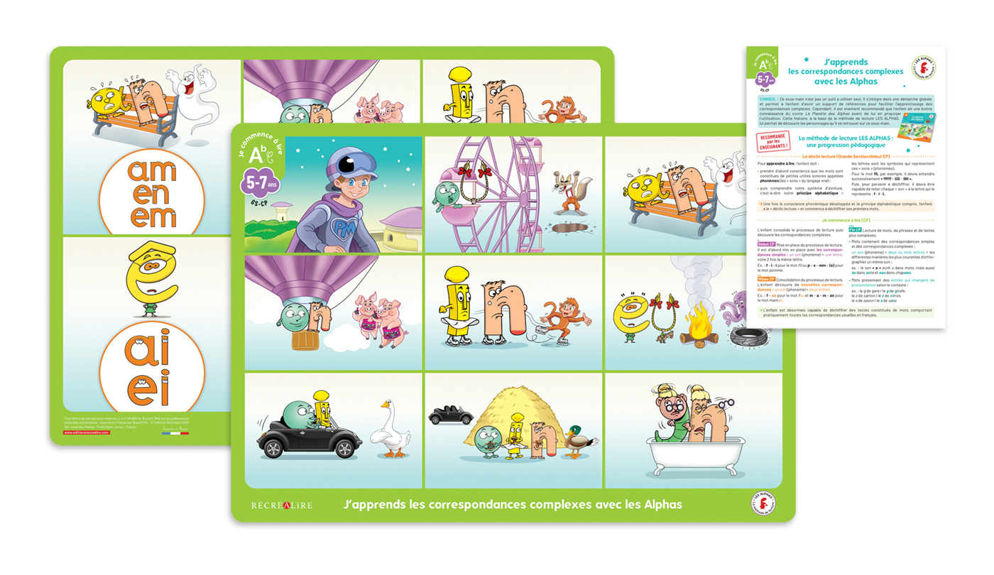 Mon sous-main Alphas des correspondances complexes