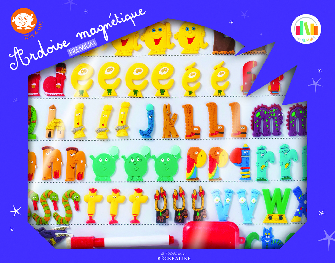 L'ardoise magnétique premium des Alphas