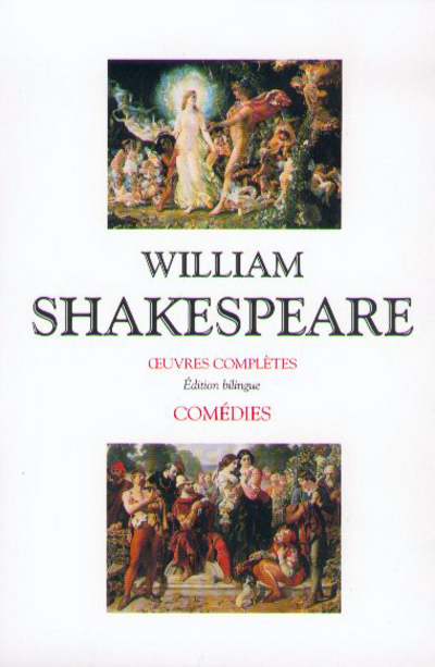 Coffret 2 volumes Shakespeare - Comédies - éditions bilingue Français/Anglais