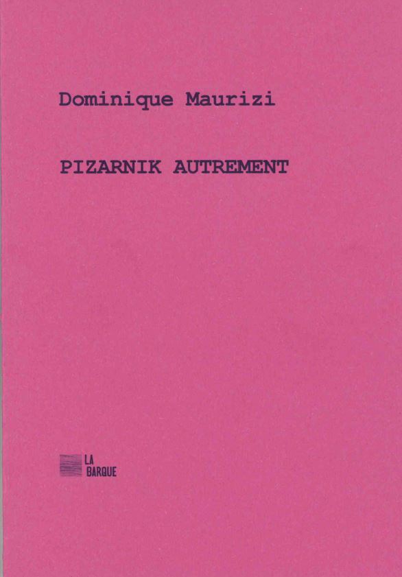 Pizarnik autrement