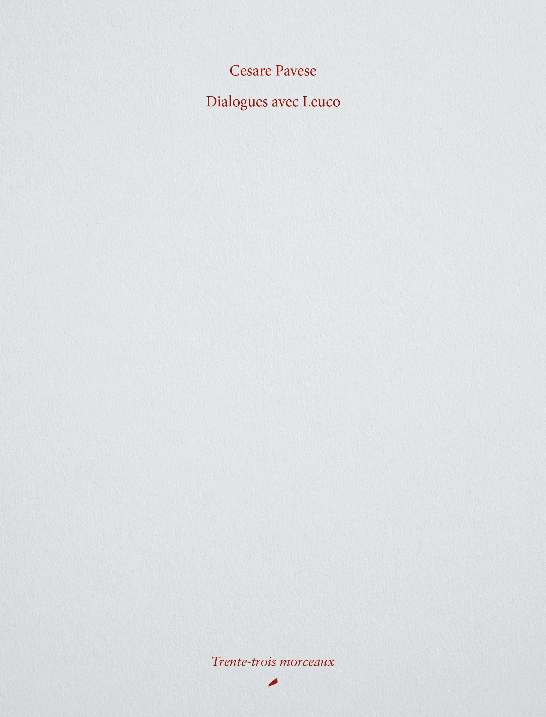 Dialogues avec Leuco