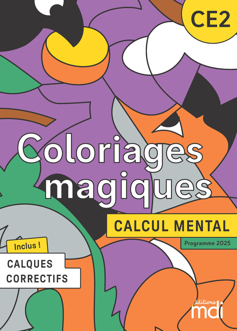 Coloriages magiques - CE2 - Fichier à photocopier