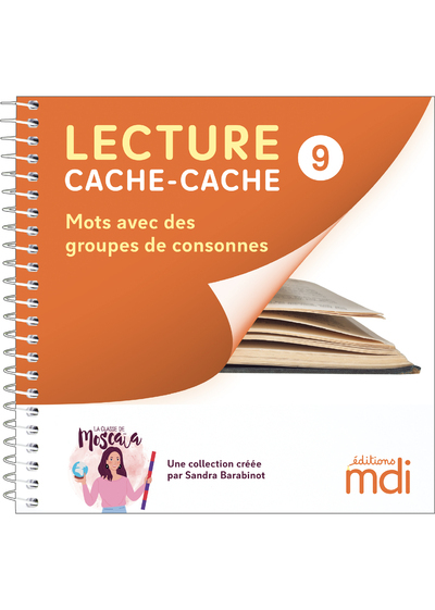 Lecture cache-cache - Livre 9 - Groupes de consonnes