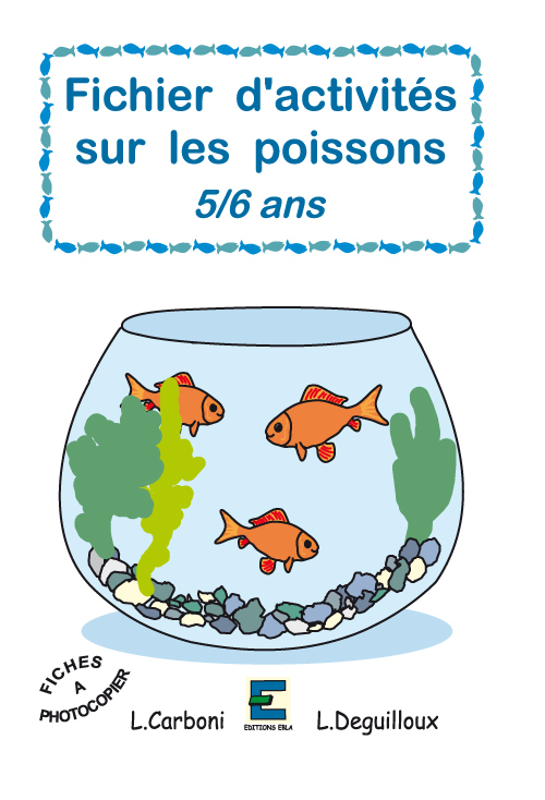 Fiches d'activités sur les poissons 5/6 ans