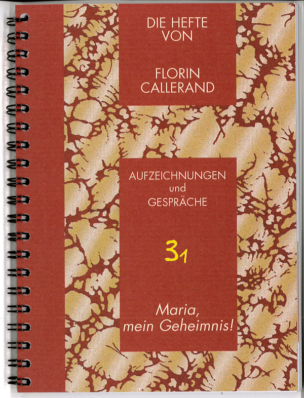 Maria, mein Geheimnis ! (Traduction en allemand)