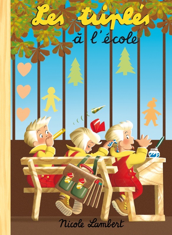 Les triplés à l'école
