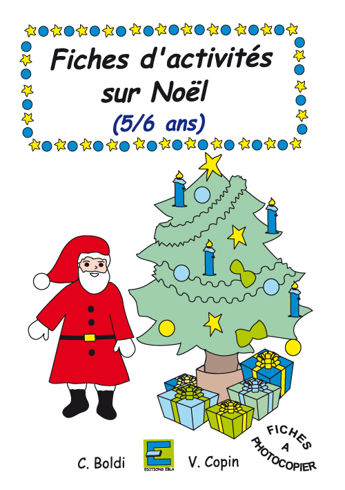 Fiches d'activités sur Noël 5-6 ans