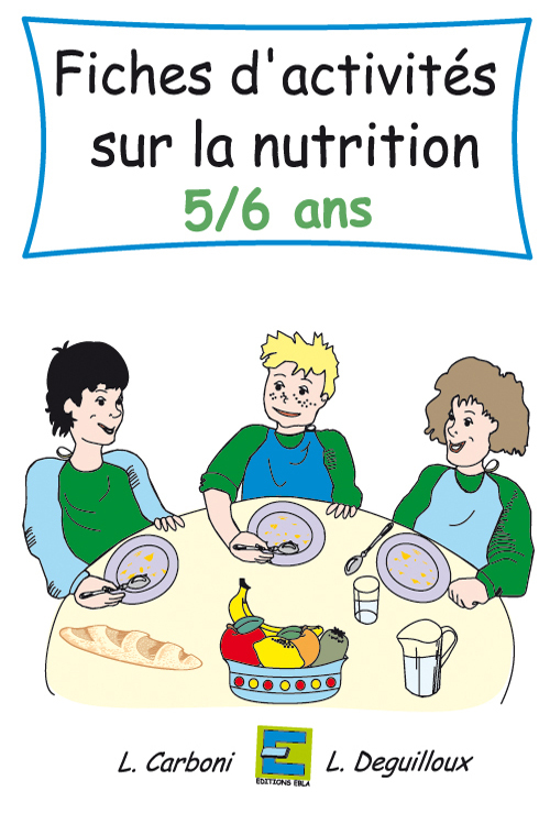Fiches d'activités sur la nutrition 5-6 ans