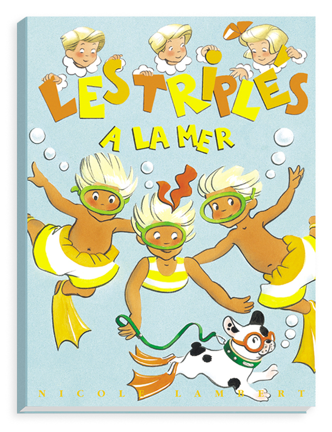 Les triplés à la mer