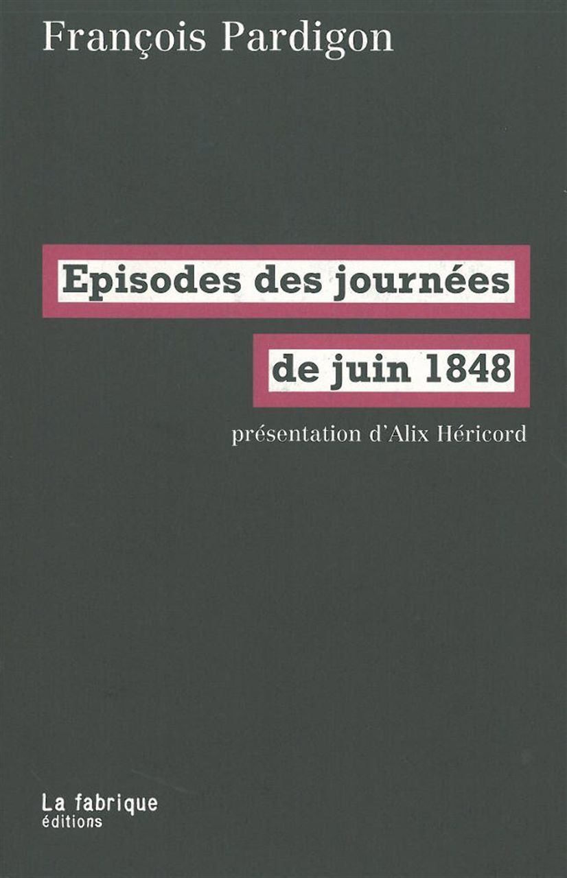 Épisodes des Journées de juin 1848