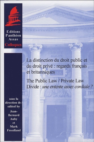 LA DISTINCTION DU DROIT PUBLIC ET DU DROIT PRIVÉ. REGARDS FRANÇAIS ET BRITANNIQU